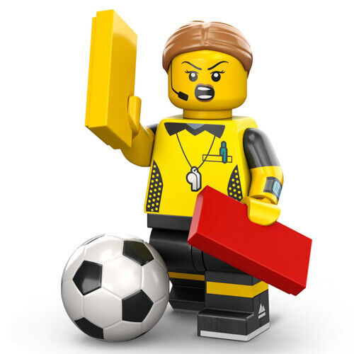 LEGO®  71037 Minifiguren „Serie 24“  # 01 Fußballschiedrichterin
