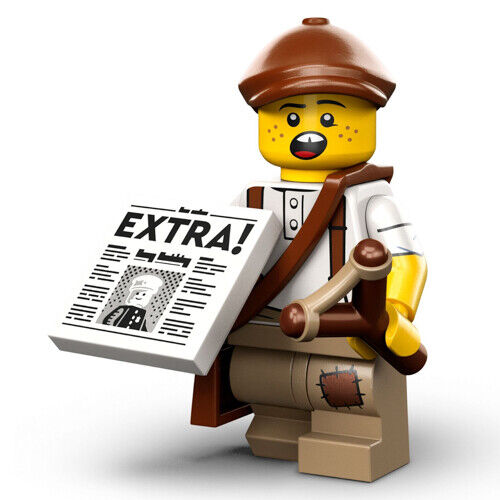 LEGO® 71037 Minifiguren „Serie 24“ # 12 Zeitungsjunge