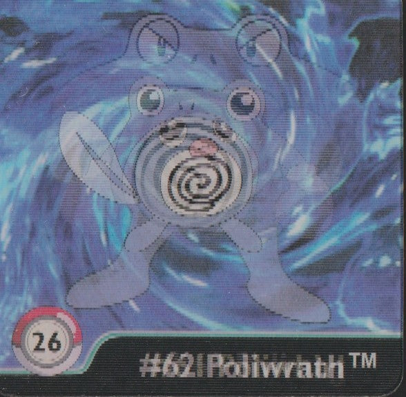 Pokemon Action Flipz Series One, Original # 26 Quapsel/Quaputzi/Quappo)
