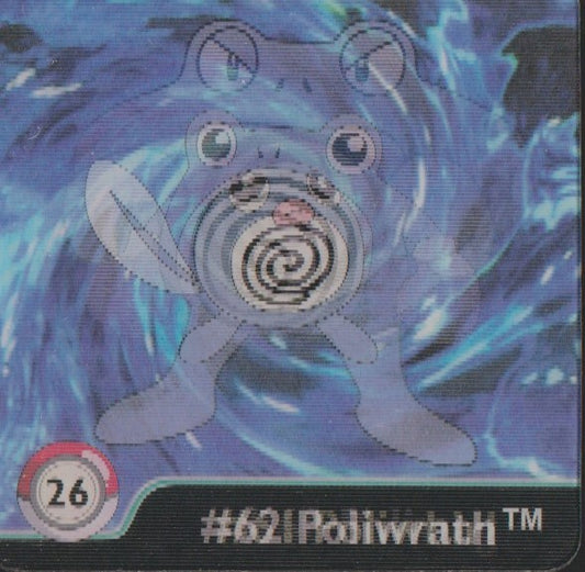 Pokemon Action Flipz Series One, Original # 26 Quapsel/Quaputzi/Quappo)