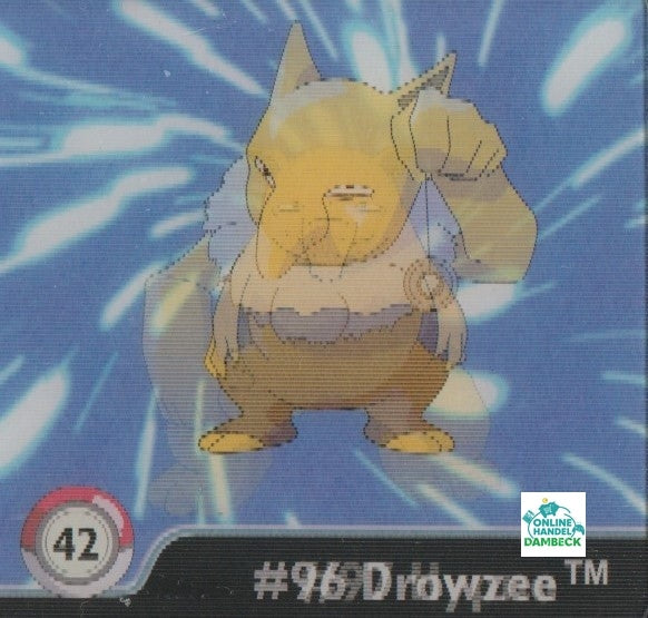 Pokemon Action Flipz Series One, Original # 42 Traumato/Hypno