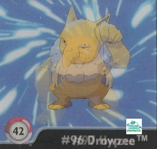 Pokemon Action Flipz Series One, Original # 42 Traumato/Hypno