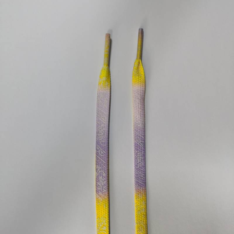 1 Paar leuchtende Schnürsenkel im Dunklen Fluoreszierend Musterschnürsenkel Gelb versch. Farben 120 cm 88233d