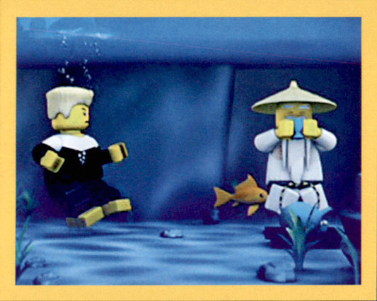 LEGO Ninjago Legacy Sticker der Serie 1  Sticker # 48