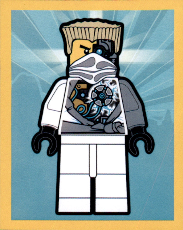 LEGO Ninjago Legacy Sticker der Serie 1 # 51