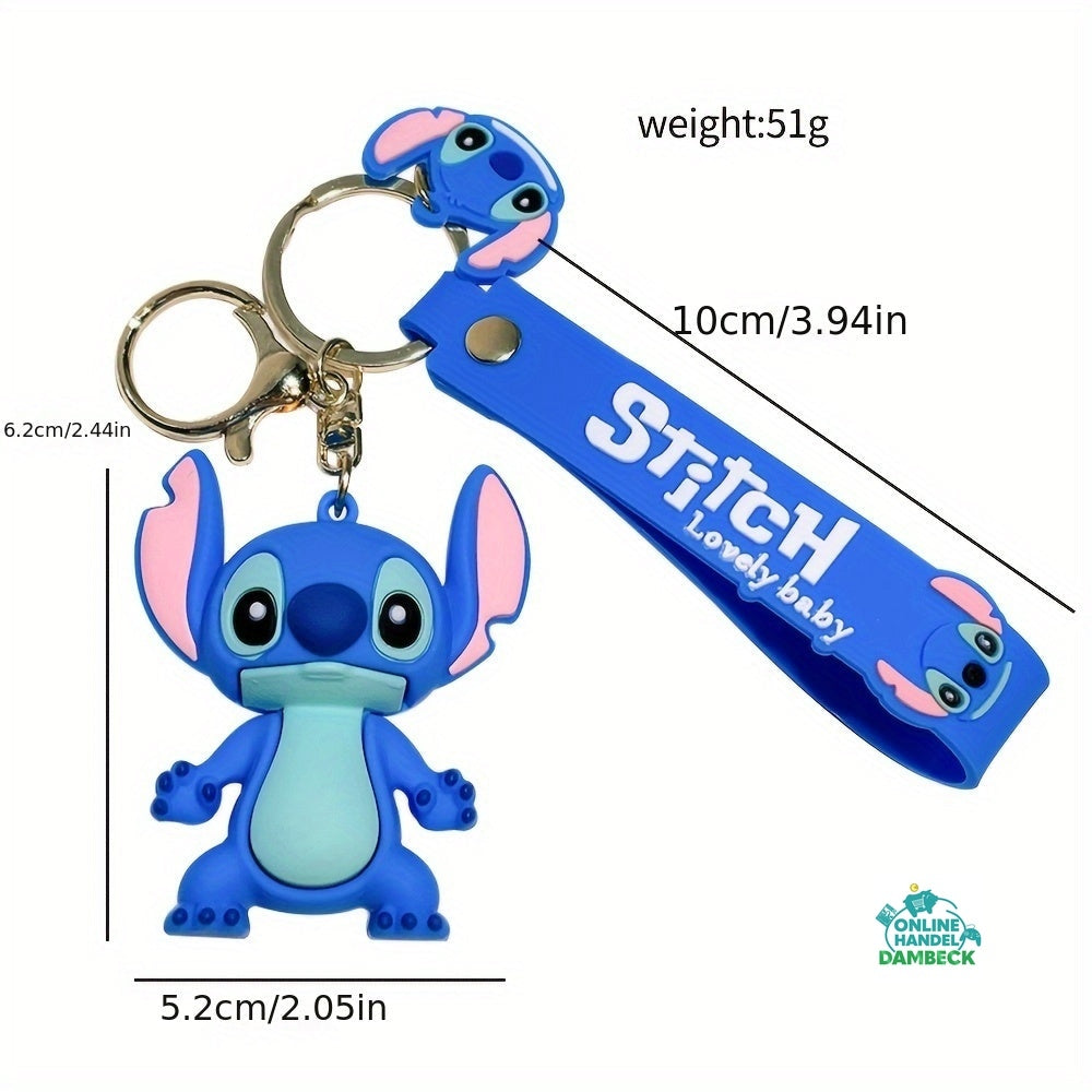 Entzückende Weihnachtsgeschenke Für Mädchen, Lilo & Stitch Schlüsselanhänger, Perfekter Anhänger Für Rucksacktasche