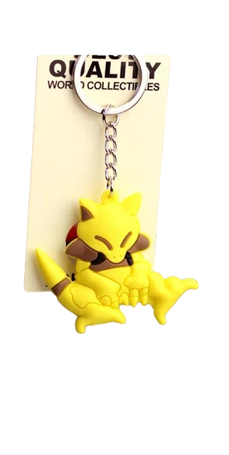 Pokemon Schlüsselanhänger 3D beidseitig bedruckt Abra # 1