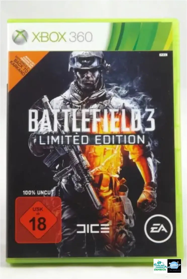 Battlefield 3 – Limited Edition – Xbox 360 - Spiele ab 18 Jahre