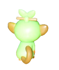 Original Battle Pokemon Figuren Chimpep (Grookey) - Pokemonfiguren