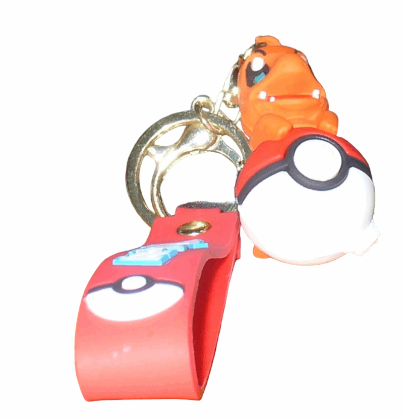 Pokemon Schlüsselanhänger 5-6 cm(Glumanda # 2)