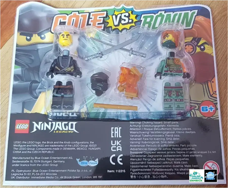 LEGO Cole vs. Ronin # 112215 - Lego Polybag