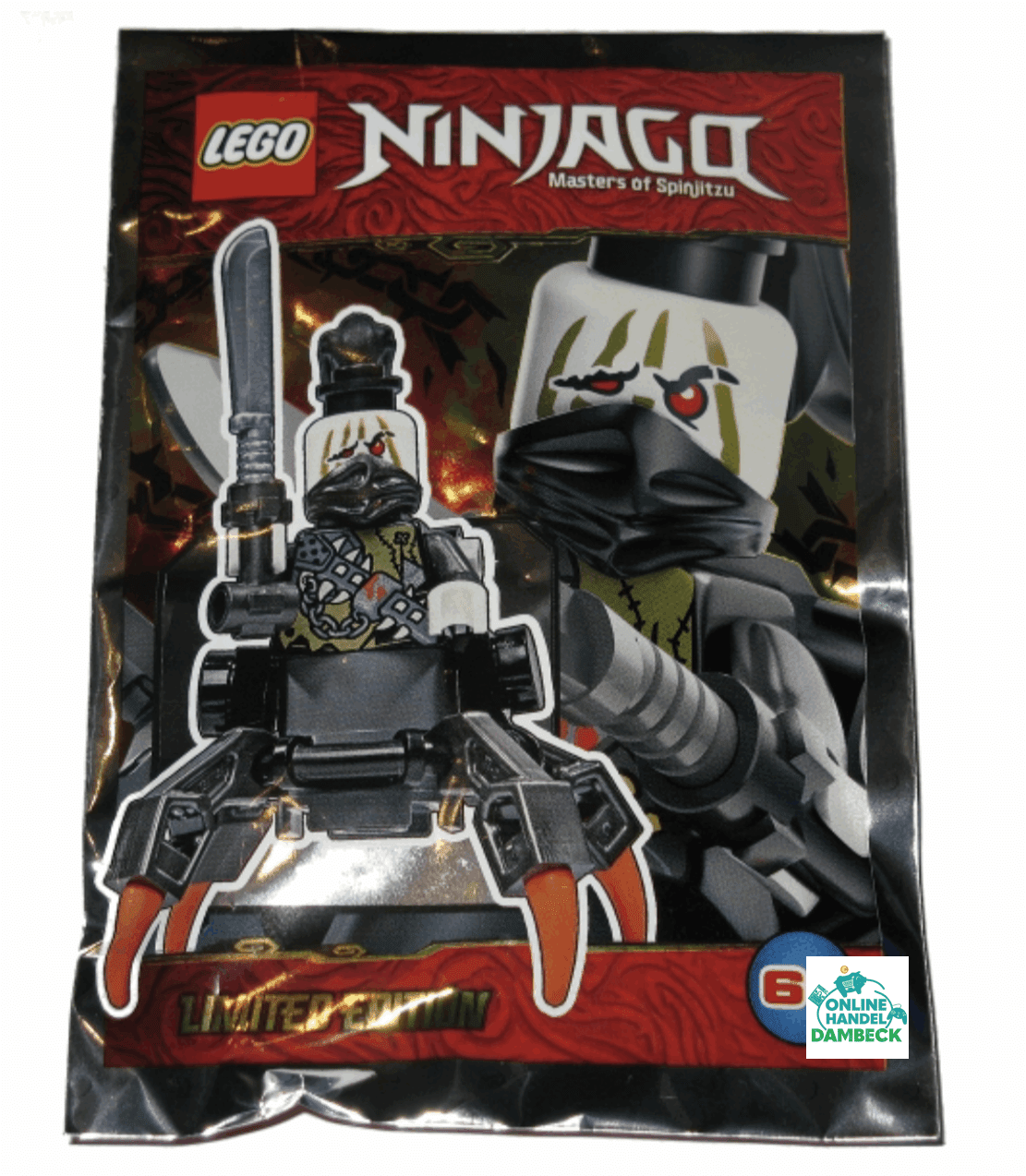 LEGO® Ninjago Schurke Beinloser Jäger # 891950 Limited Edition