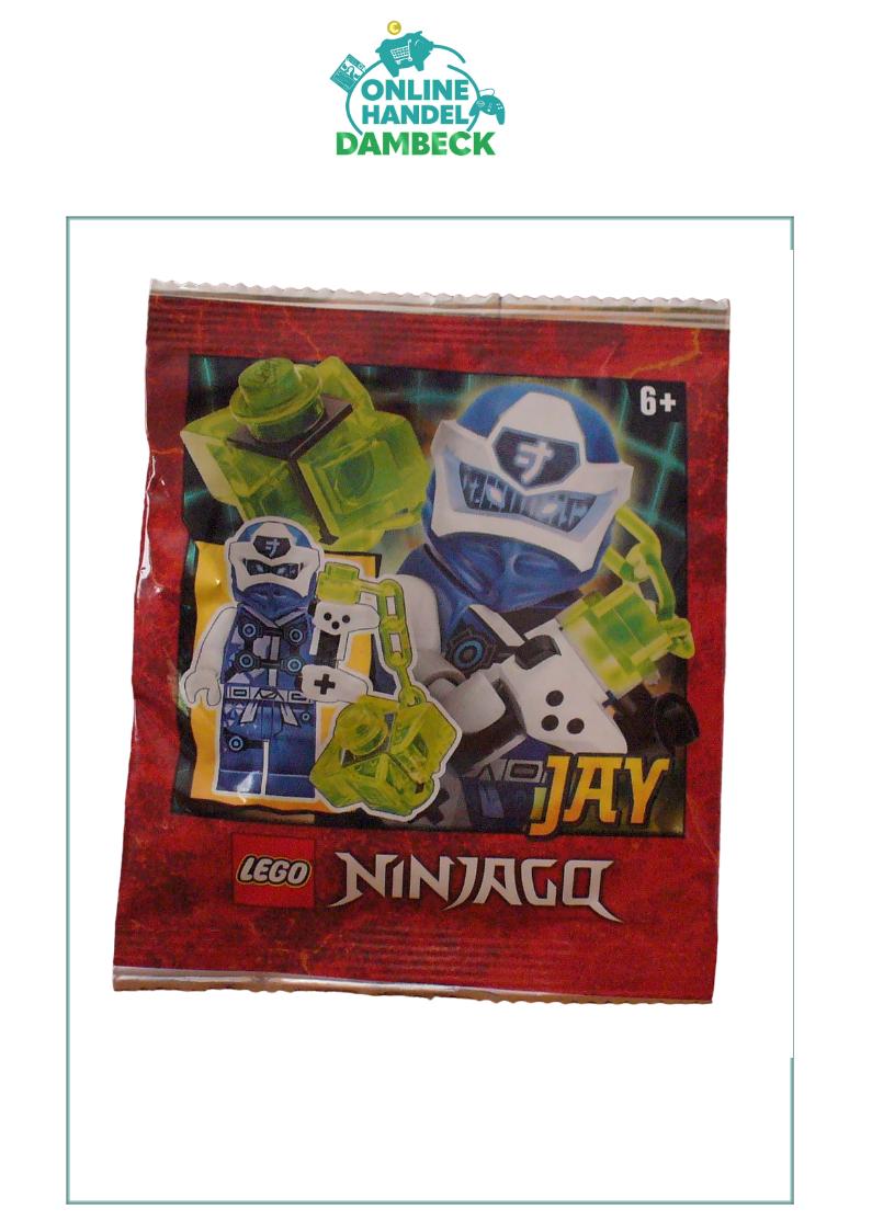 Lego Ninjago Figur Jay # 892069 Limited Editon