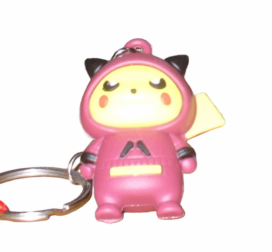Pokemon Schlüsselanhänger einseitig bedruckt(Pikachu # 17)