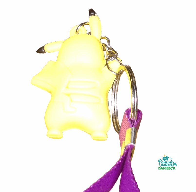 Pokemon Schlüsselanhänger einseitig bedruckt(Pikachu # 18)