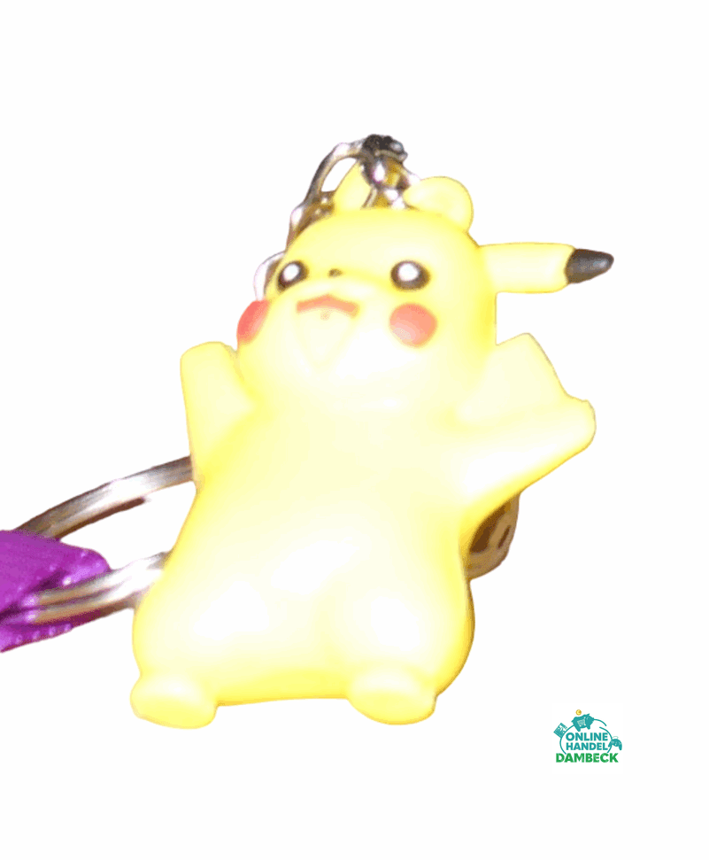 Pokemon Schlüsselanhänger einseitig bedruckt(Pikachu # 18)