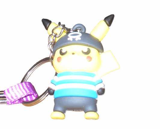 Pokemon Schlüsselanhänger einseitig bedruckt(Pikachu # 19)