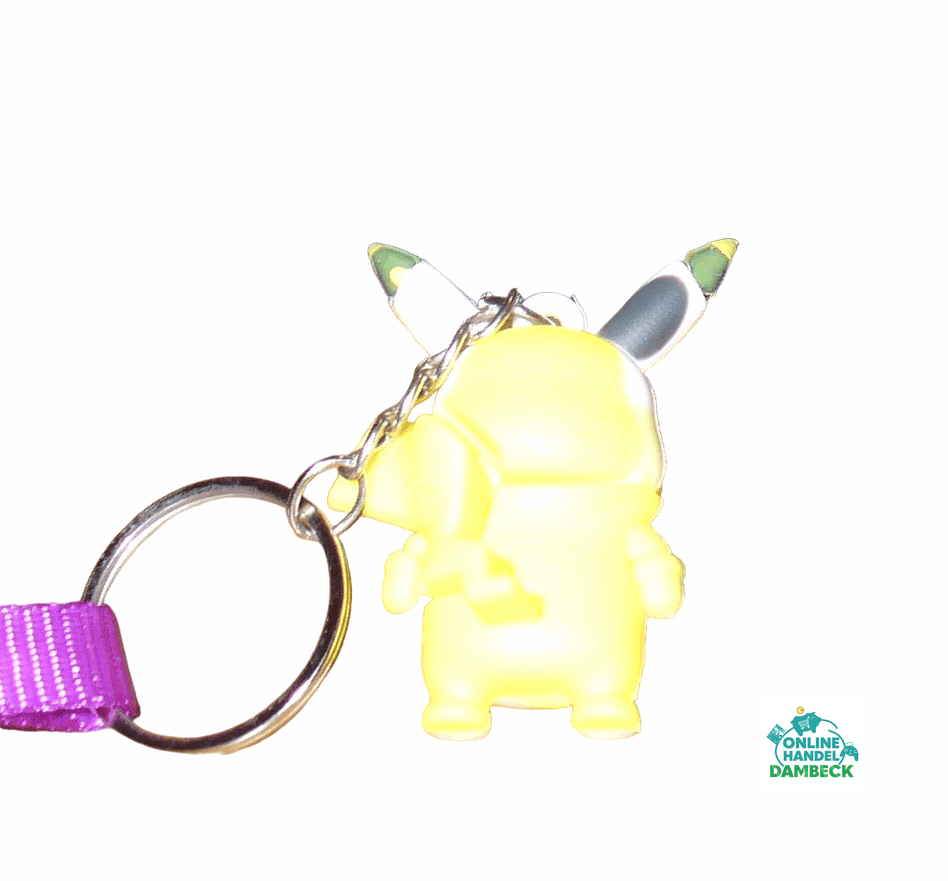 Pokemon Schlüsselanhänger einseitig bedruckt(Pikachu # 20)