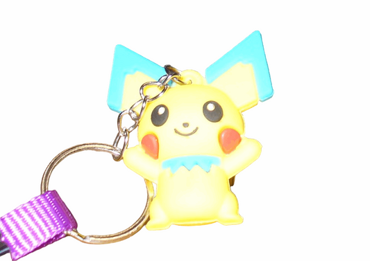 Pokemon Schlüsselanhänger einseitig bedruckt(Pikachu # 21)
