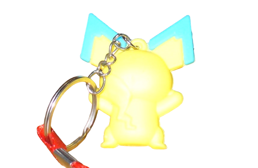 Pokemon Schlüsselanhänger einseitig bedruckt Pikachu # 23 88233d