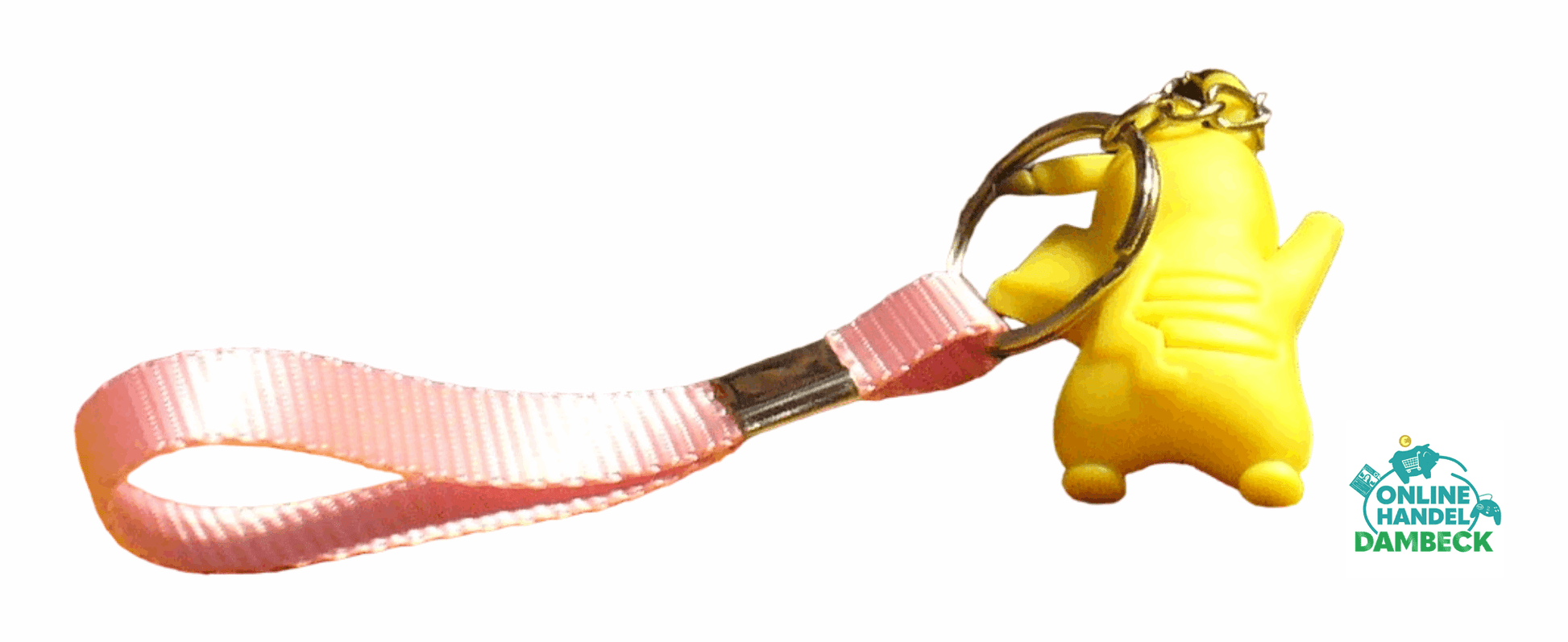 Pokemon Schlüsselanhänger einseitig bedruckt(Pikachu # 6)