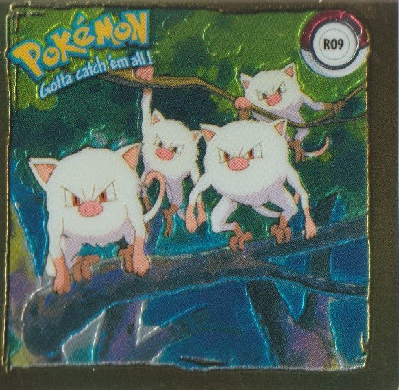 Pokemon Action Flipz Series One, Original, R 09 Menki