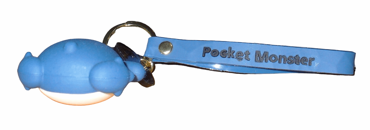 Pokemon Schlüsselanhänger 5-6 cm(Relaxo # 1)