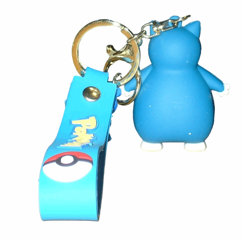 Pokemon Schlüsselanhänger 5-6 cm(Relaxo # 2)