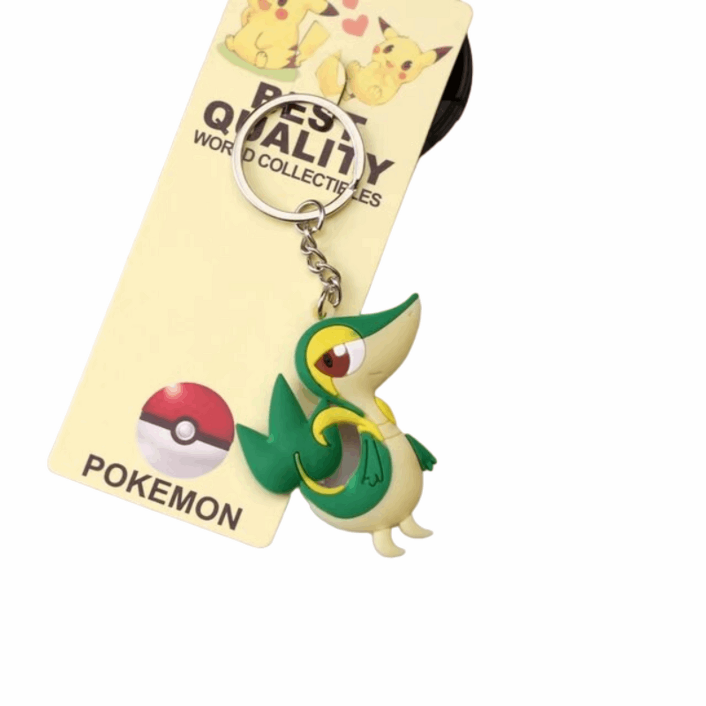 Pokemon Schlüsselanhänger 3D beidseitig bedruckt Serpifeu # 1