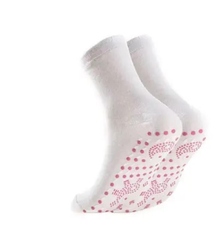 Selbstwärmende Unisex Socken Turmalin Magnetische Therapie Massage