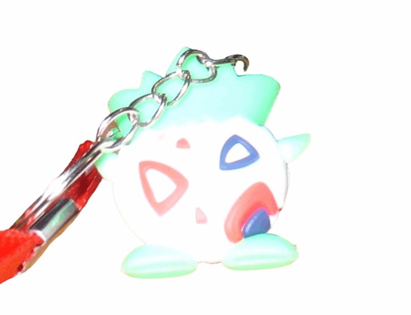 Pokemon Schlüsselanhänger einseitig bedruckt(Togepi # 3)