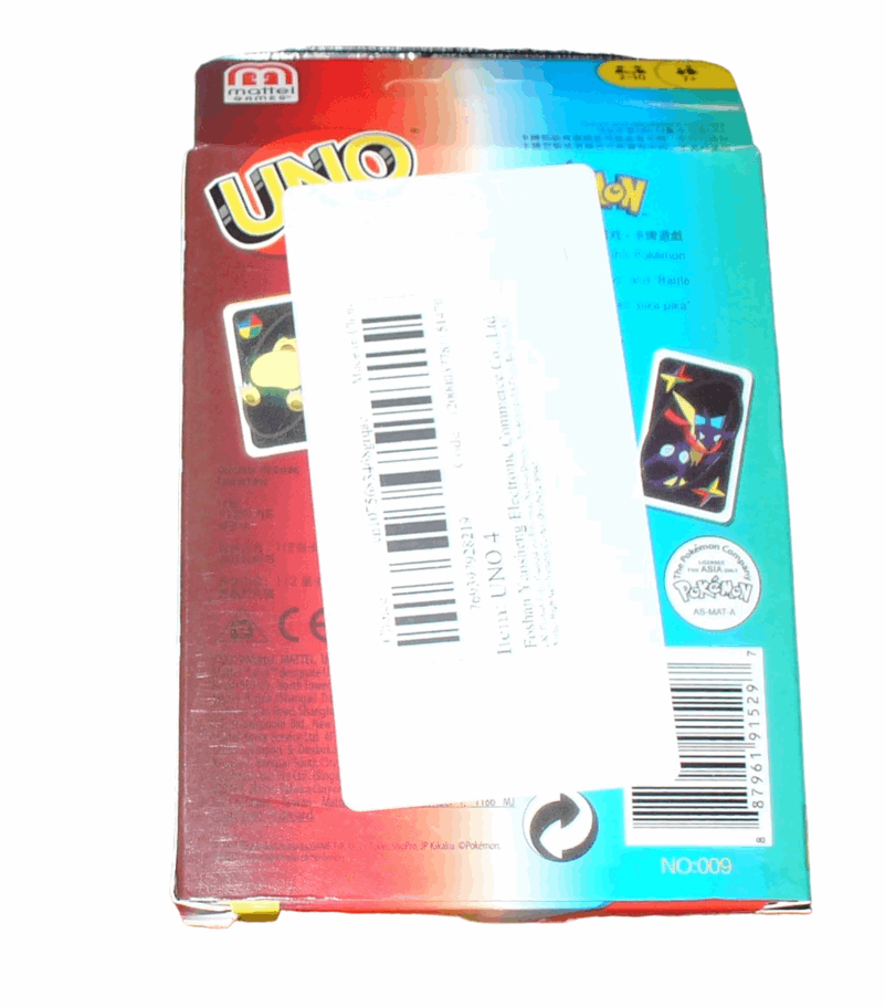 UNO Kartenspiel/Gesellschaftsspiel (UNO Pokemon)