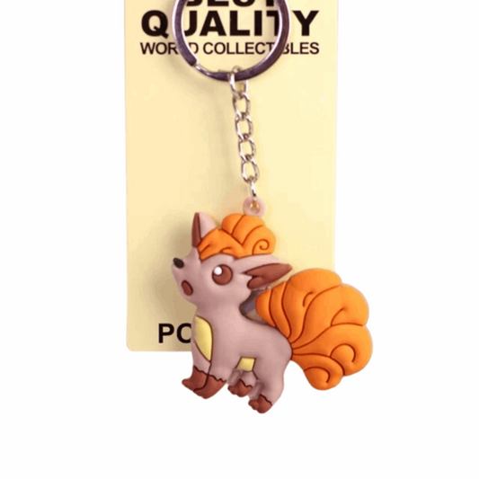 Pokemon Schlüsselanhänger 3D beidseitig bedruckt Vulpix  # 1