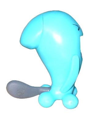 Original Battle Pokemon Figuren Woingenau (Wobbuffet) - Pokemonfiguren