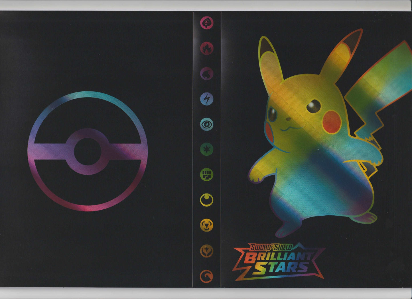 Pokemon Sammelalbum für 240 Karten Portfolio 4-Pocket Sammelkarten Heft Ordner(Pikachu # 3) - Kartenaufbewahrung
