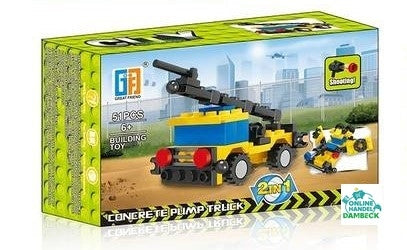 City Construktion Steckbausteine, Pumpenwagen (Pump Truck)