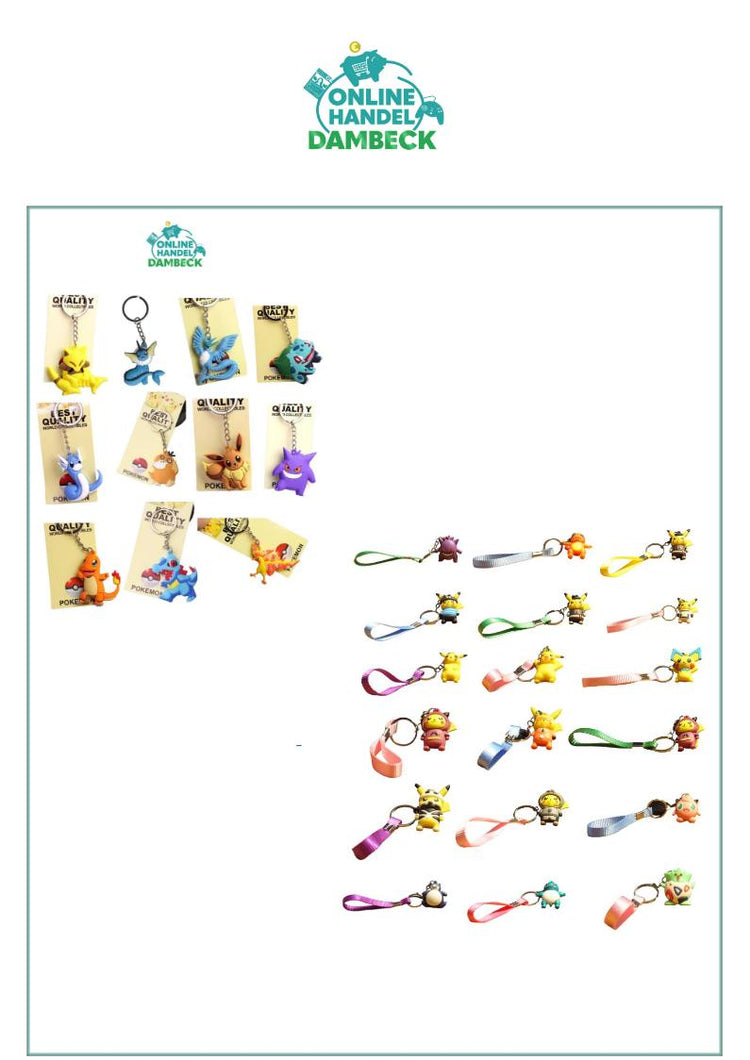 Pokemon Schlüsselanhänger