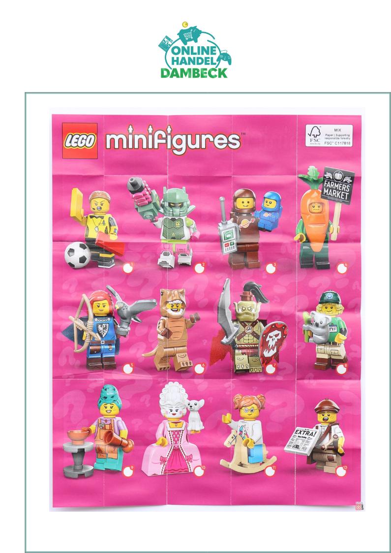 LEGO® „Serie 24“  # 71037 Minifiguren  Serie zum wählen NEU mit OVP