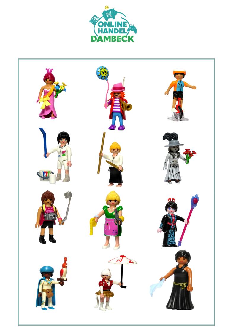 Playmobil Figuren Serie 24 Mädchen (Girls) # 70940