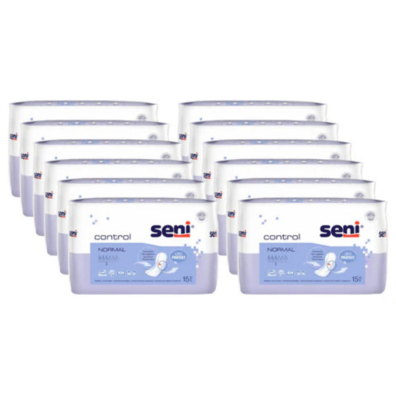 Seni Control (1 x 12 Packungen) Inkontinenzeinlage Inkontinenzhilfe Inkontinenzwindel