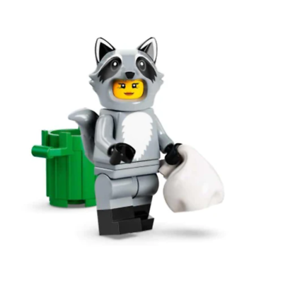 LEGO Minifiguren 71032 Serie 22 # 10 Waschbär-Fan