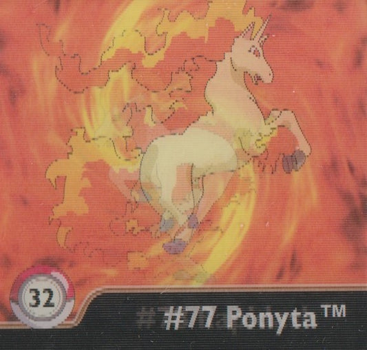 Pokemon Action Flipz Series One # 32 Ponita/Gallopa