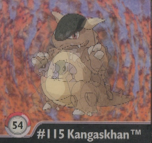 Pokemon Action Flipz Series One, Original, # 54 Kangama