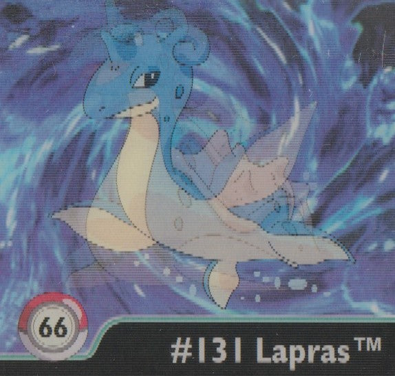 Pokemon Action Flipz Series One, Original, # 66 Lapras