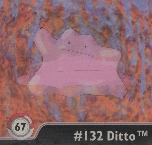 Pokemon Action Flipz Series One, Original, # 67 Ditto