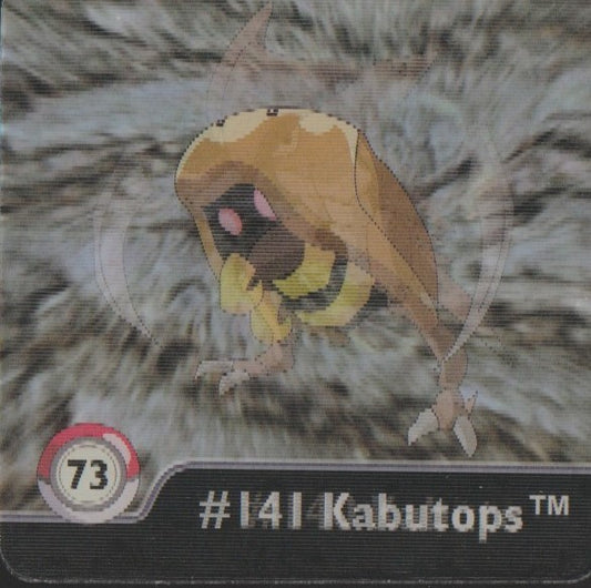 Pokemon Action Flipz Series One, Original, # 73 Kabuto/Kabutops