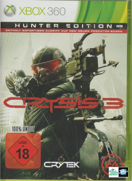 Crysis 3-Hunter Edition (Microsoft Xbox 360, 2013)