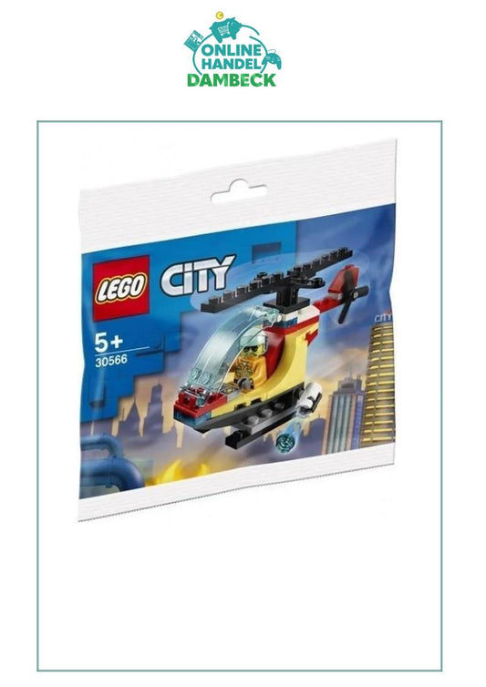 Lego City Feuerwehr Hubschrauber # 30566