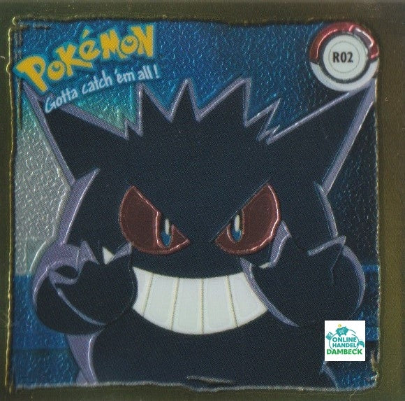 Pokemon Action Flipz Series One, Original, R 02 Gengar