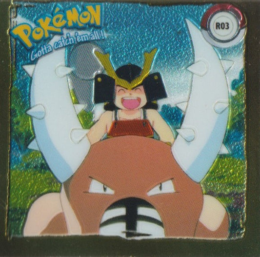 Pokemon Action Flipz Series One, Original, R 03 Pinsir